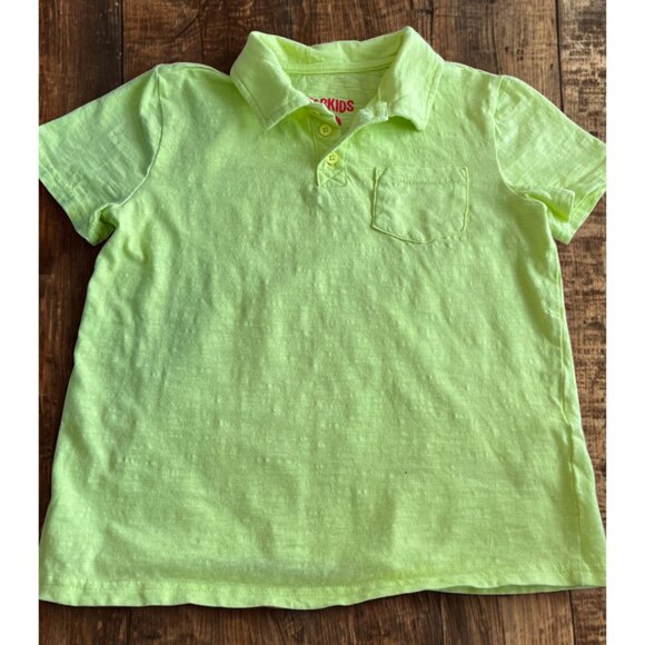 FabKids Boys Short-Sleeve Collared Shirt – Size M - Picture 1 of 3